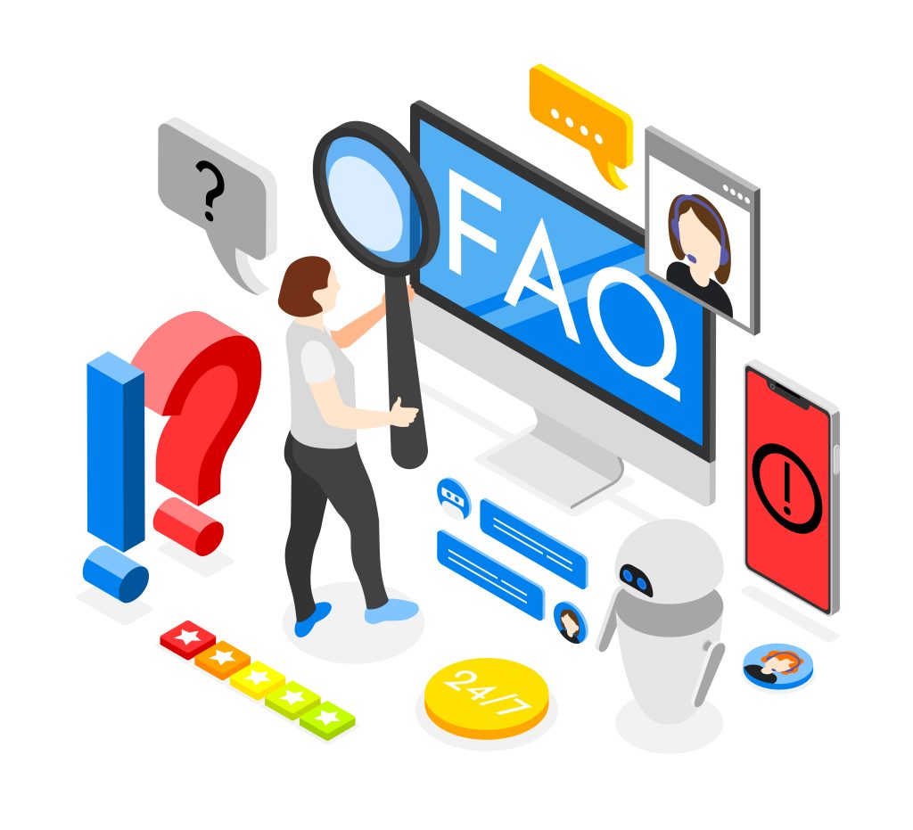 Frequently asked questions illustration for Peptides Plus